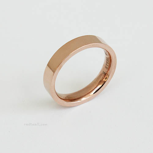 Rose Gold Polished Ring [1set-10ea]
