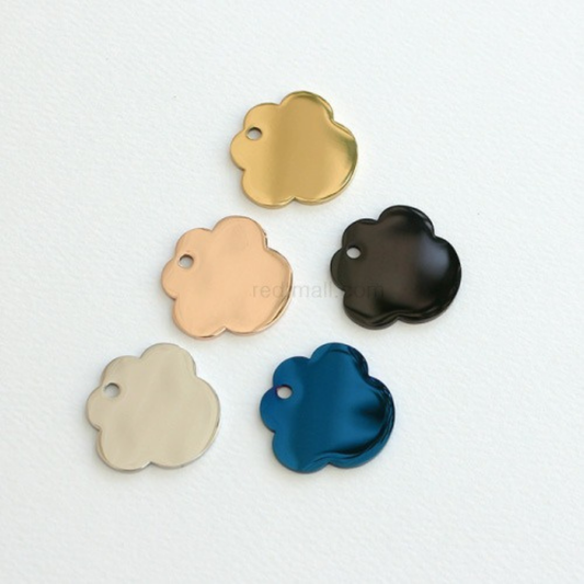 [Metal] 31*29 Jellybean Pendant [1set-10ea]