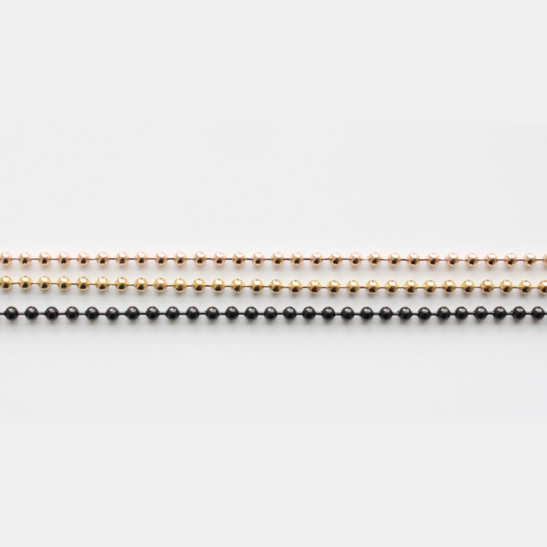 [Surgical Steel] Ball type Chain [1 set/10ea]