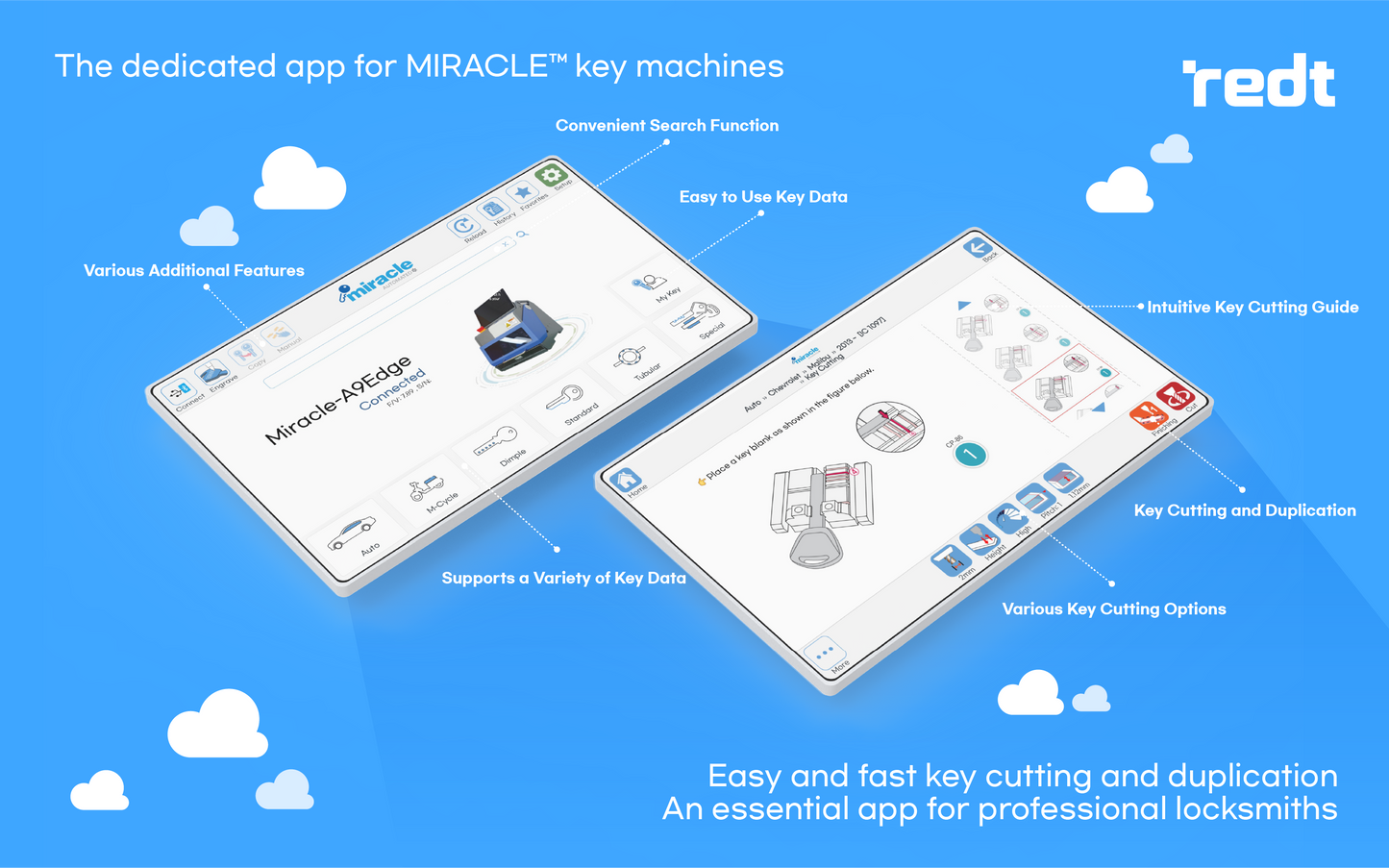 Key Cutting & Duplication Machine | MIRACLE™ - A9 NOVA