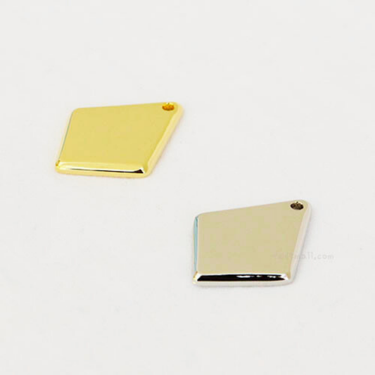 [Metal] Geometric Diamond Shaped Pendant [1 set-1ea]
