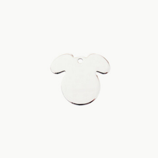 [Metal] Dog / Cat Shaped Pendant [2 type/10ea]