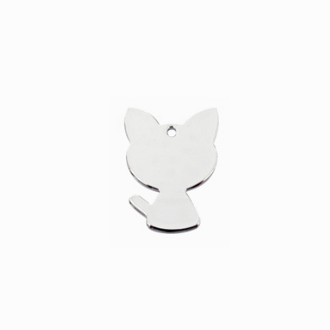 [Metall] Anhänger in Hunde-/Katzenform [2 Typen/10 Stück]